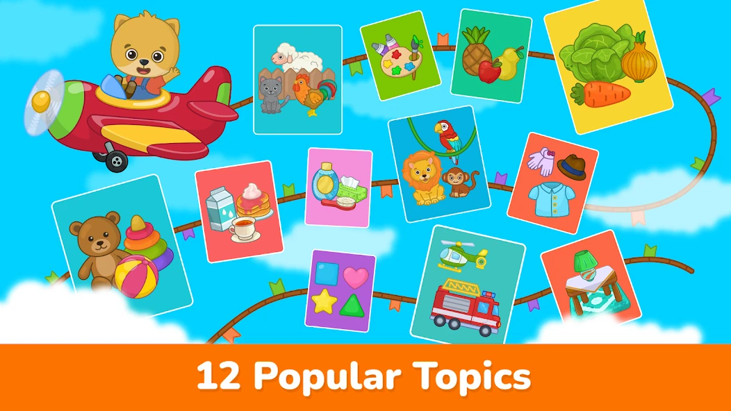 Baby flash cards for toddlers screenshot 2
