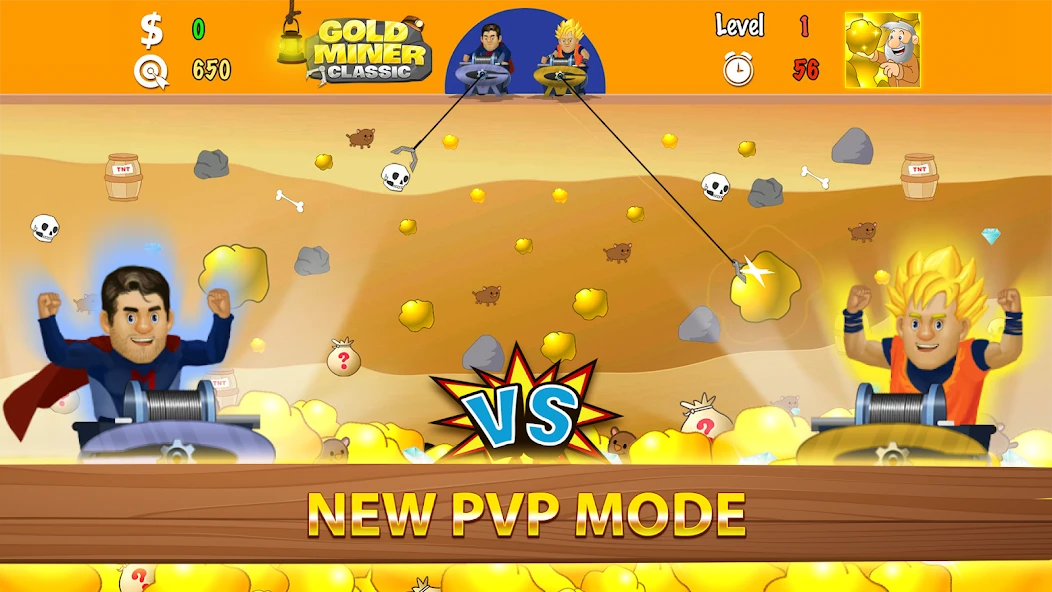 Gold Miner Classic screenshot 4