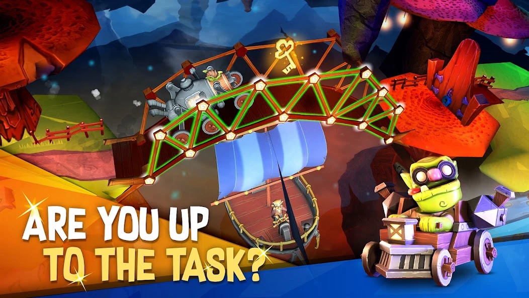 Bridge Builder Adventure screenshot 1
