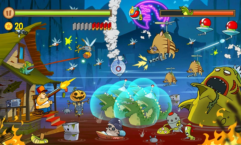 Swamp Attack screenshot 4