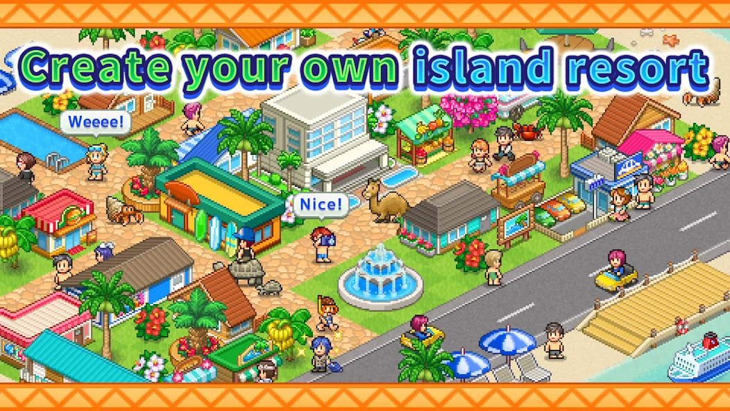 Tropical Resort Story APK screenshot 1