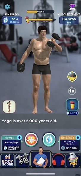 Idle Workout ! screenshot 1