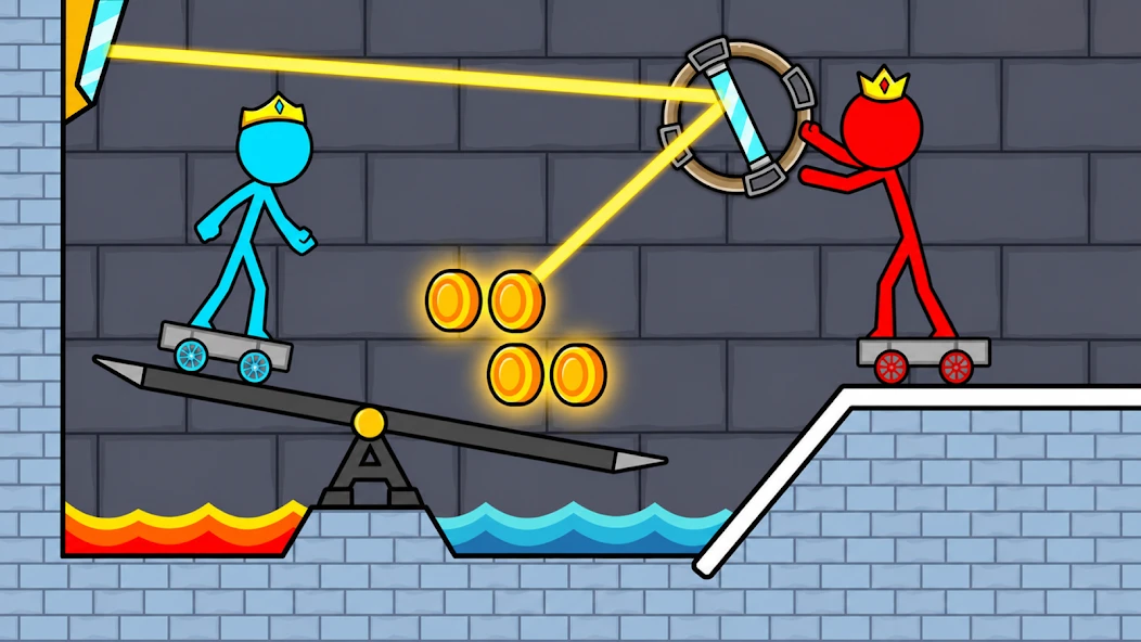 Red and Blue Stick: Animation APK screenshot 2