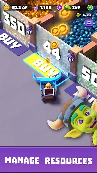 Gold & Goblins: Idle Merger screenshot 1