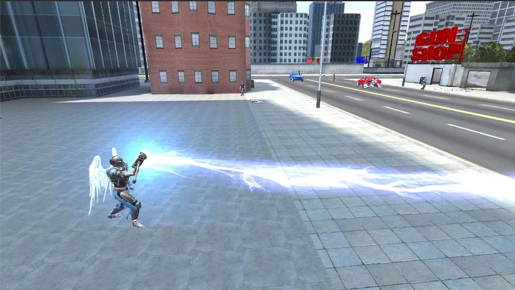 Crime Angel Superhero - Vegas Air Strike screenshot 4