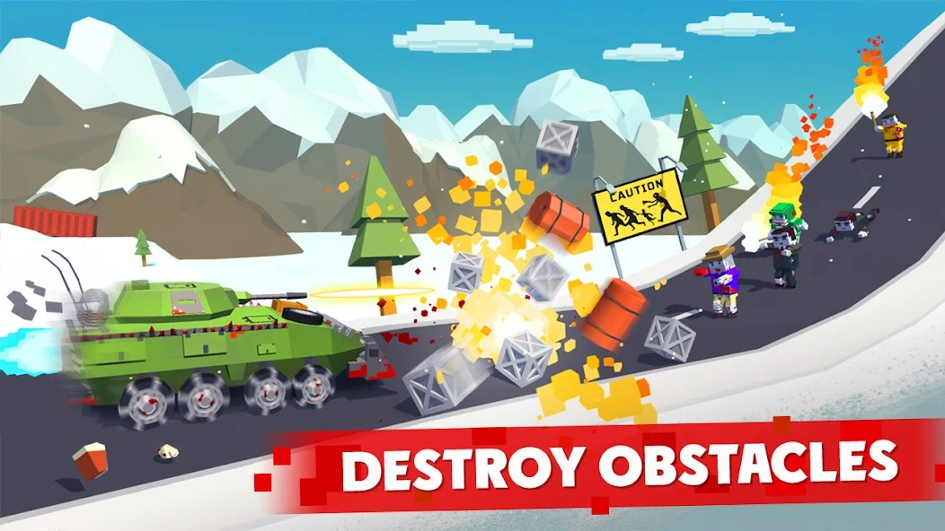 Zombie Derby: Pixel Survival screenshot 3