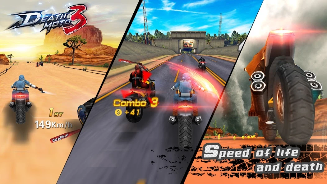 Death Moto 3 screenshot 3