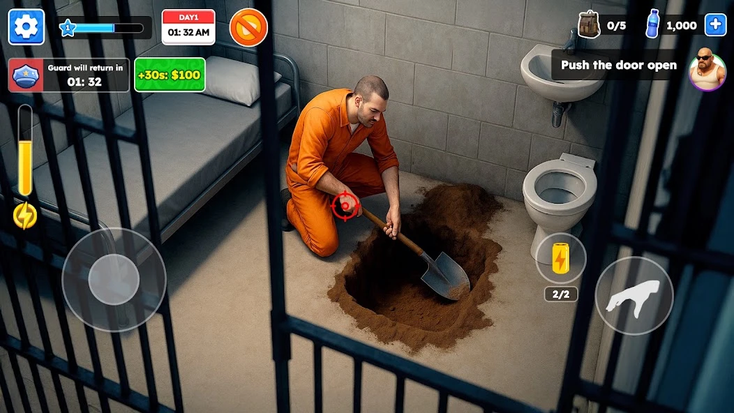 Prison Escape: Dig & Run APK screenshot 4