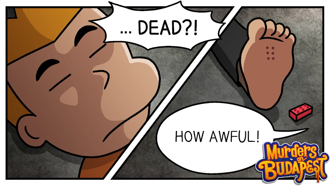 Murders on Budapest!: Visual Novel Detective Game screenshot 1