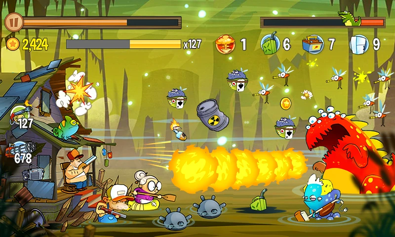 Swamp Attack screenshot 5