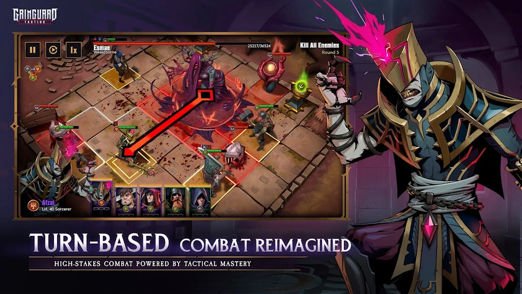 Grimguard Tactics: End of Legends screenshot 3