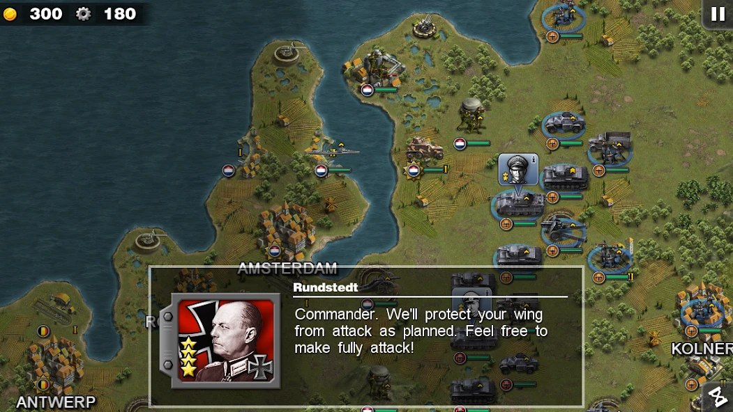 Glory of Generals HD screenshot 1