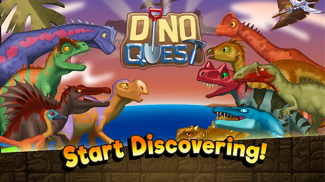 Dino Quest - Dinosaur Discovery and Dig Game screenshot 5