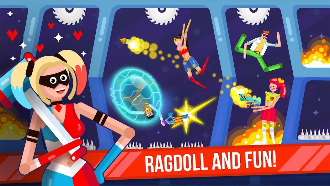 Ragdoll Rage: Heroes Arena screenshot 3