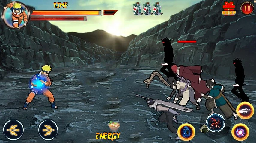 Ninja shinobi Ultimate battle Storm screenshot 4