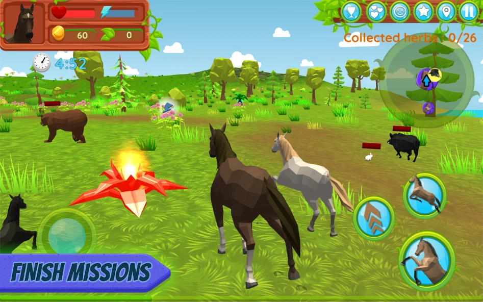 Horse Family – Animal Simulator 3D screenshot 3