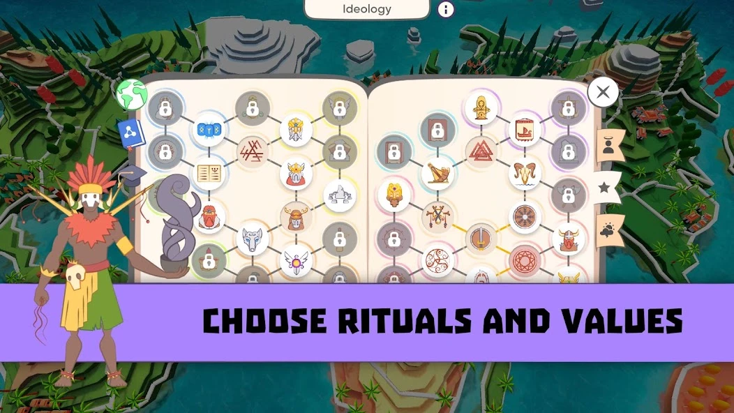 God Simulator. Sandbox strategy game Religion Inc. screenshot 2