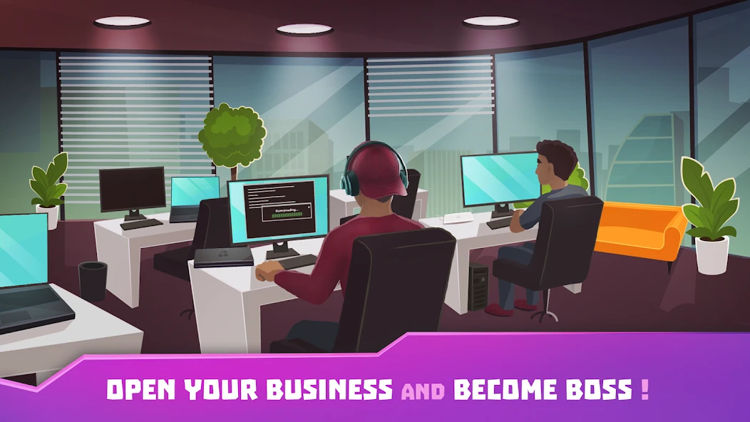 Hacker - tap smartphone tycoon, life simulator screenshot 4