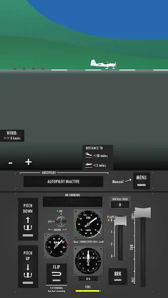 Flight Simulator 2d - realistic sandbox simulation screenshot 1