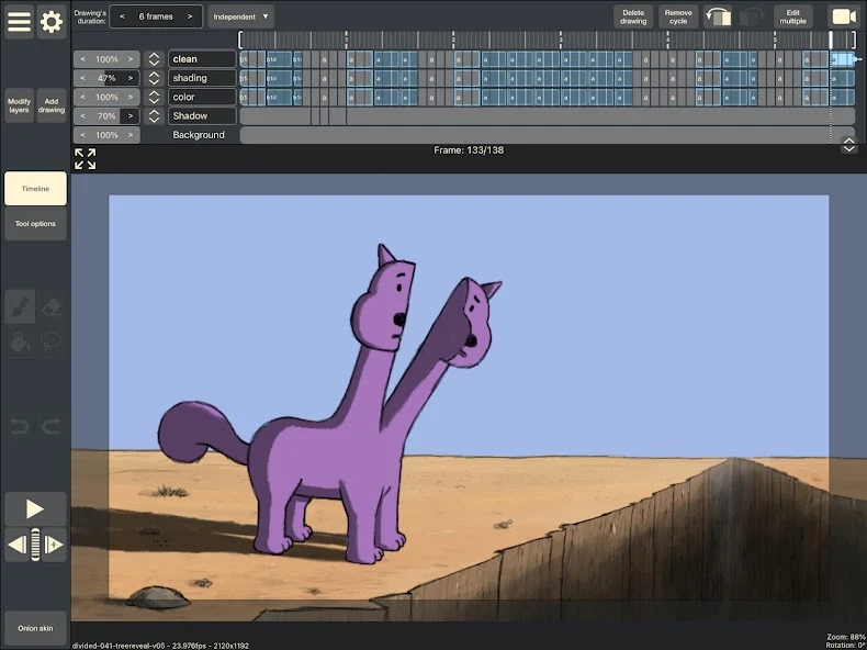 RoughAnimator – animation app APK screenshot 4
