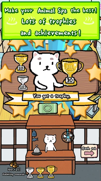 Animal Hot Springs - Relaxing with cute animals screenshot 4