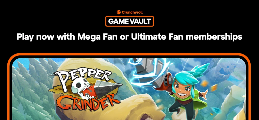 Crunchyroll: Pepper Grinder screenshot 1