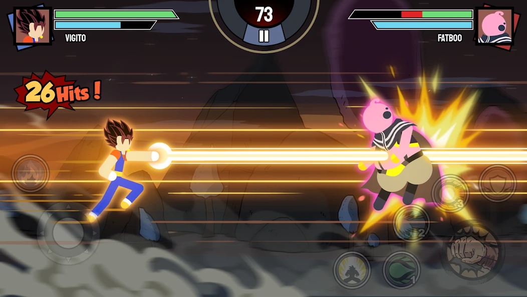 Stickman Warriors - Super Dragon Shadow Fight screenshot 5