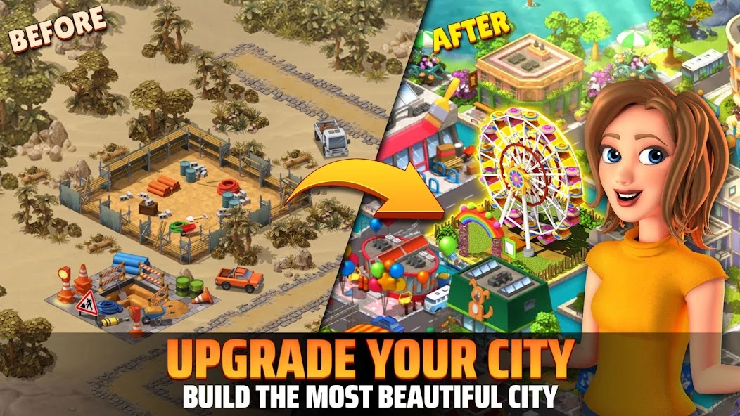 City Island 5 - Tycoon Building Offline Sim Game screenshot 1