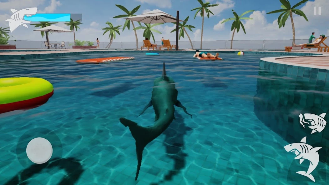 Shark Ravage: Shark Simulator APK screenshot 1