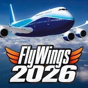 FlyWings 2026 Flight Simulator APK icon
