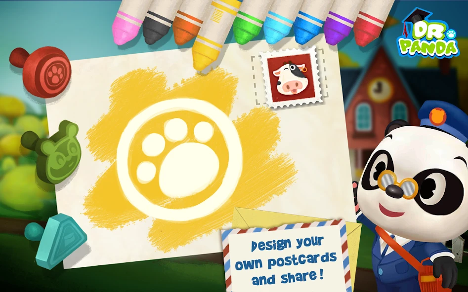 Dr. Panda Postman APK screenshot 4