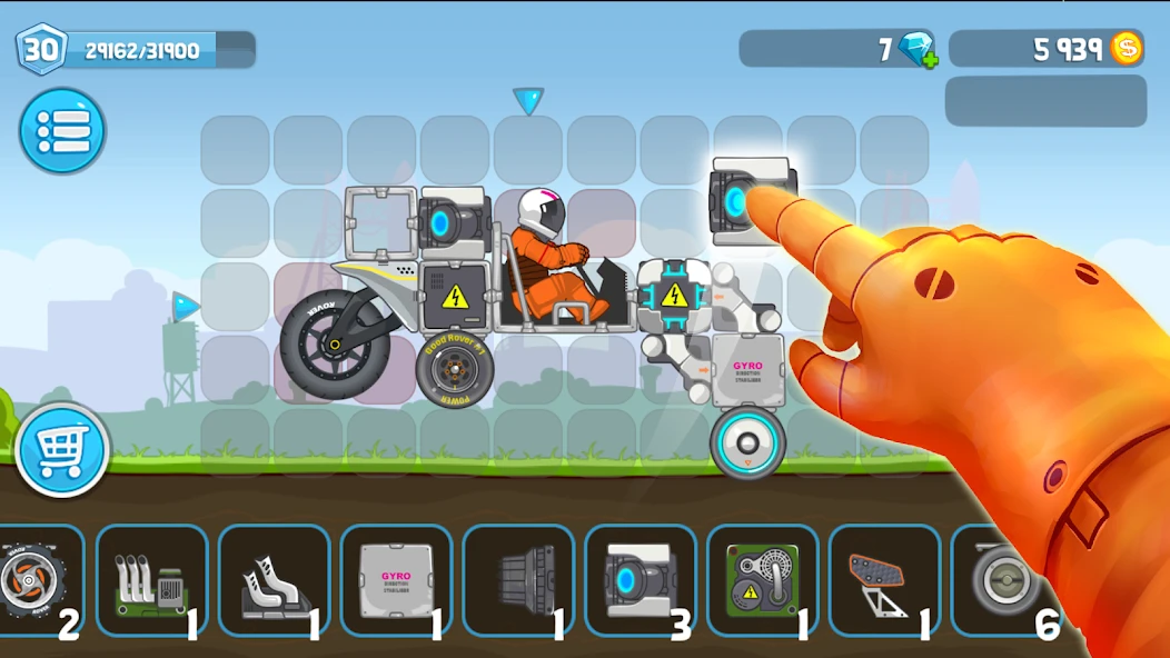 RoverCraft Race Your Space Car screenshot 2