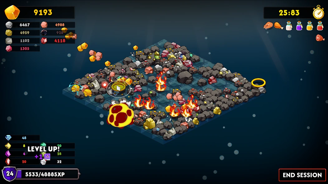 Keep on Mining! – Worlds APK screenshot 4