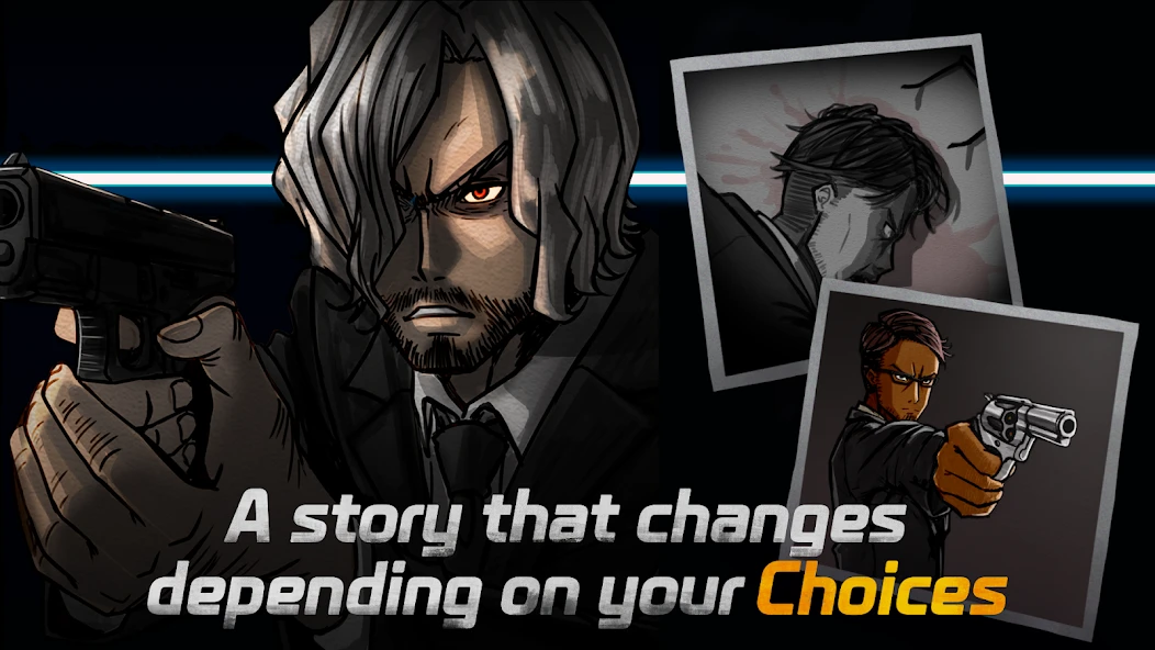 Argo's Choice: Visual novel, noir adventure story screenshot 1