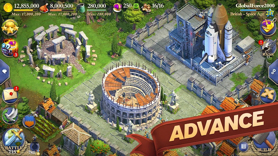 Download DomiNations (MOD, unlimited money) [ROOT] 3.5.350 screenshot 5