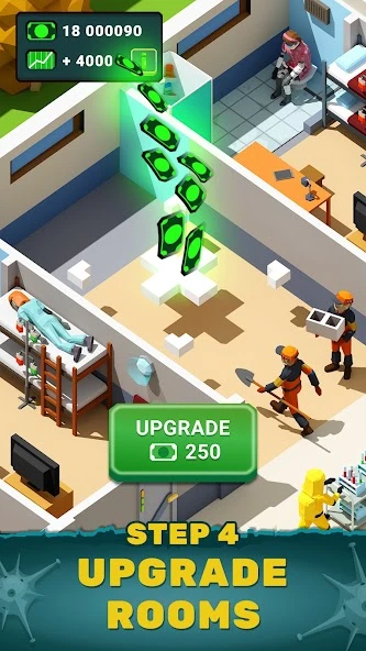 Zombie Hospital Tycoon APK screenshot 4