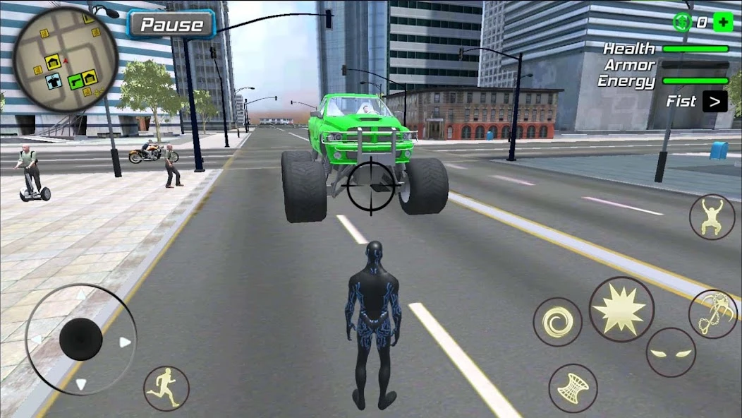 Black Hole Hero : Vice Vegas Rope Mafia screenshot 2