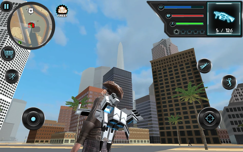 Jetpack Hero Miami Crime screenshot 4