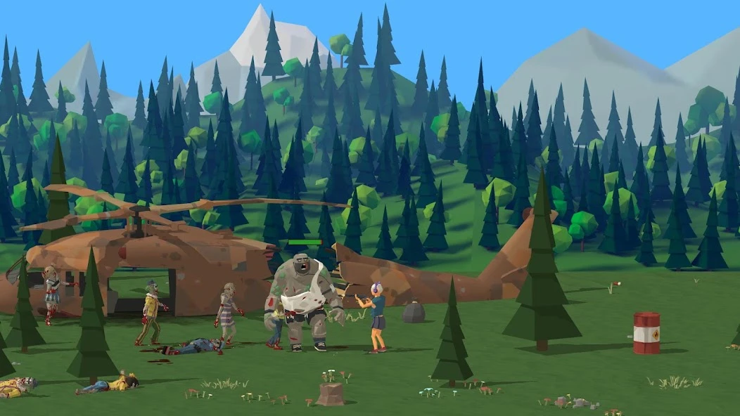 Zombie Forest 3: Underground APK screenshot 3