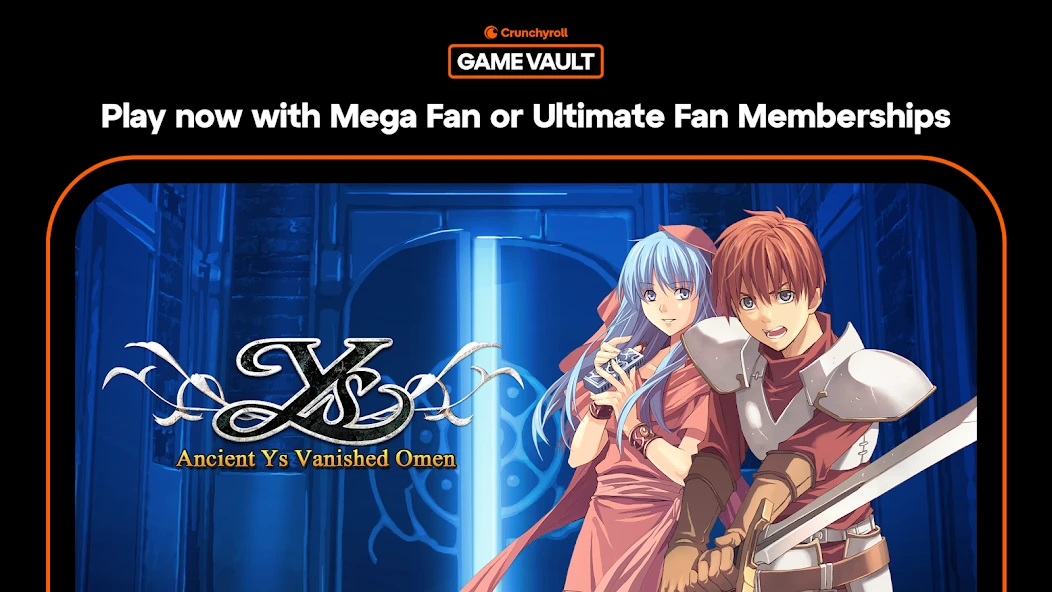 Crunchyroll: Ys Chronicles I screenshot 1