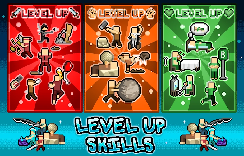 Idle Skilling - Incremental RPG Adventure screenshot 2