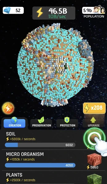 Idle World ! screenshot 3
