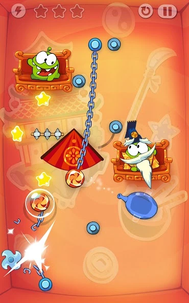 Download Cut the Rope: Time Travel (MOD, Hints/Super Powers) 1.8.0 screenshot 5