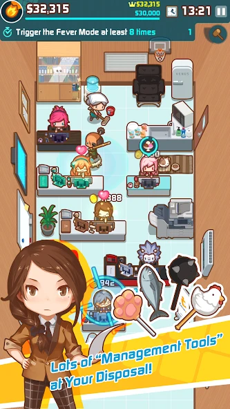 OH~! My Office - Boss Simulation Game screenshot 2