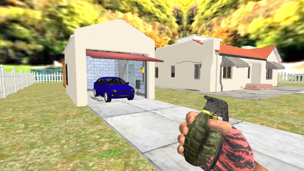 Granny Kick Neighbor: New Free Fun Shooting Games screenshot 5