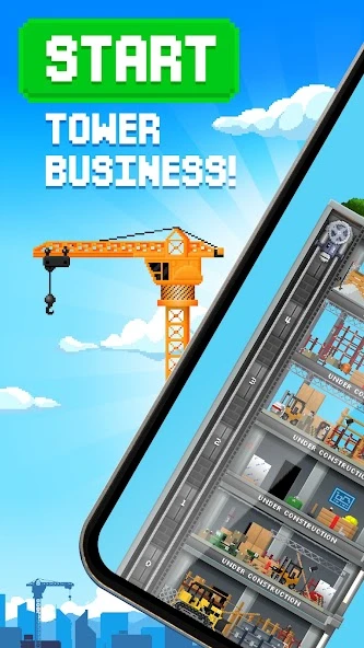 Tiny Tower - 8 Bit Life Simulator screenshot 1