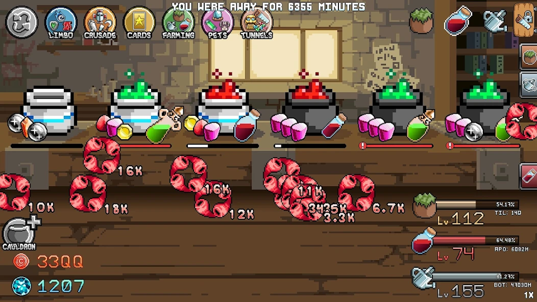 Idle Skilling - Incremental RPG Adventure screenshot 3