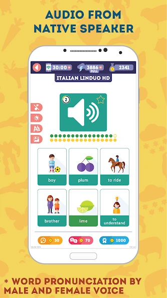 Italian for Beginners: LinDuo HD screenshot 5