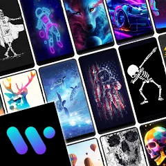 Walli – Stunning 4K Wallpapers APK icon
