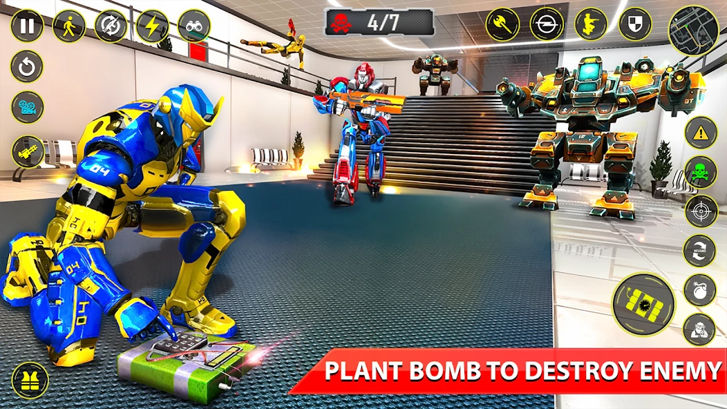 Counter Terrorist Robot Shooting Game: fps shooter screenshot 4
